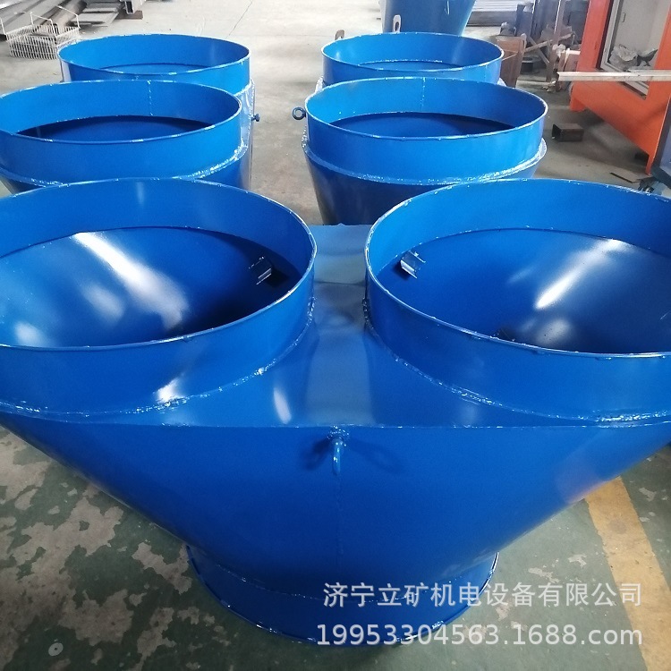 矿用铁质风筒 分风器 自动切换装置煤矿用风筒双风机切换装置山东