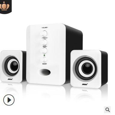 Sada D-202 computadora de escritorio altavoz portátil pequeño altavoz teléfono móvil USB 2,1 mini altavoz subwoofer