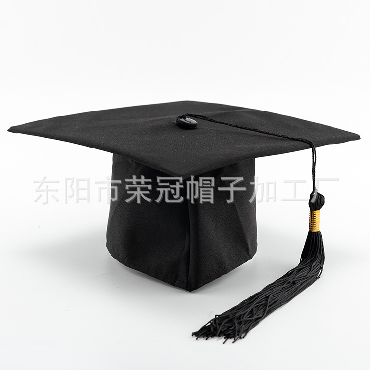 跨境毕业季典礼学士帽成人礼帽 博士导师帽 幼儿园毕业帽 小博士