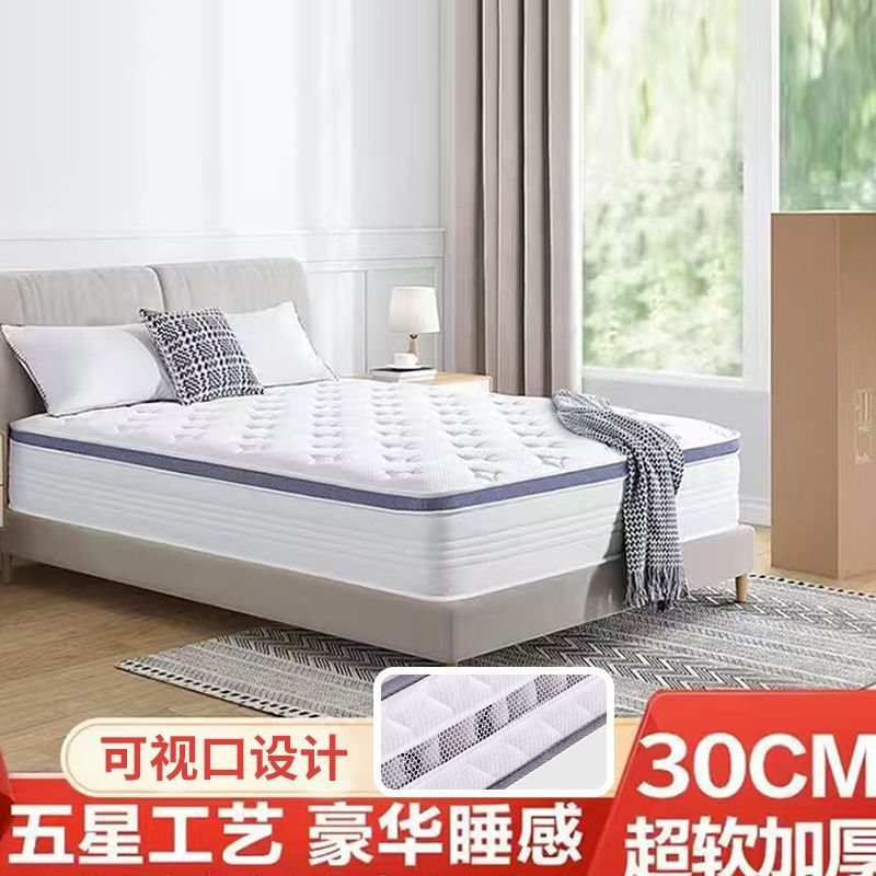 Independent Spring Mattress Simmons Latex Memory Foam Five-Star Hotel Folding Roll Package Exported to Amazon Usa