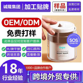外贸跨境OEM加工贴牌定制亚马逊TK俄罗斯面部霜晚霜面罩霜活力霜