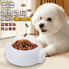 宠物玩具益智漏食狗狗猫咪通用滚动弹食训练器解闷互动慢食训练器
