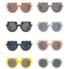 Brand retro children's cute sunglasses, wholesale, with little bears