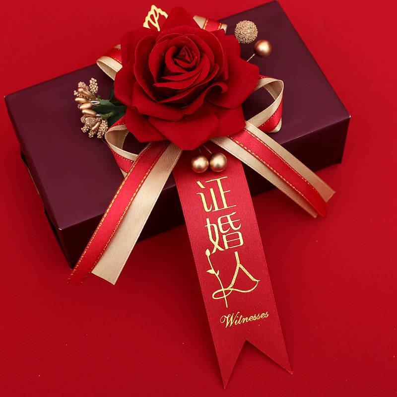 Boda ramillete familia boda dama de honor suministros novio novia creativo conjunto completo no flor dama simulación placket