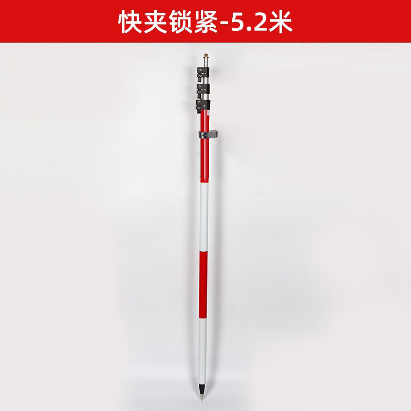 メーカーは輸出紅白対中ロッドプリズム棒測定棒棒工事マッピングRTK/GPS伸縮棒を供給している|undefined