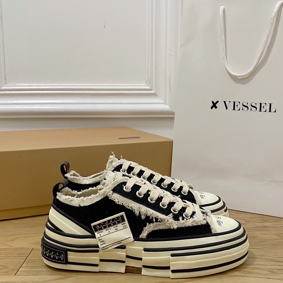 Vanness Wu Samme Stil Tiggersko Skitne Parmodeller Lerretssko Dame Tykke Såler Casual Sneakers Alle Match Nye Singel_voghion.com