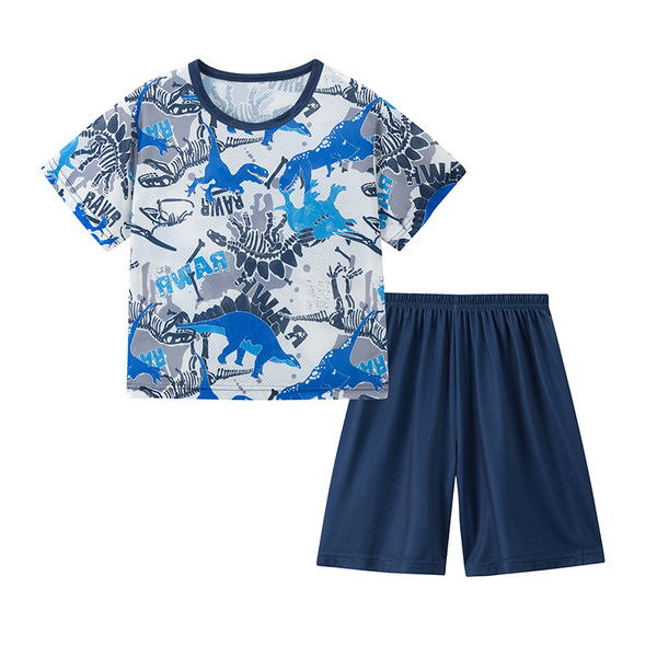 Summer silk shorts for men and women