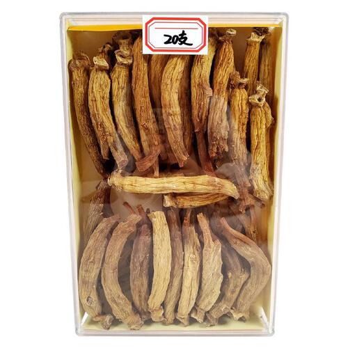 Ginseng slices from South Korea, known as 