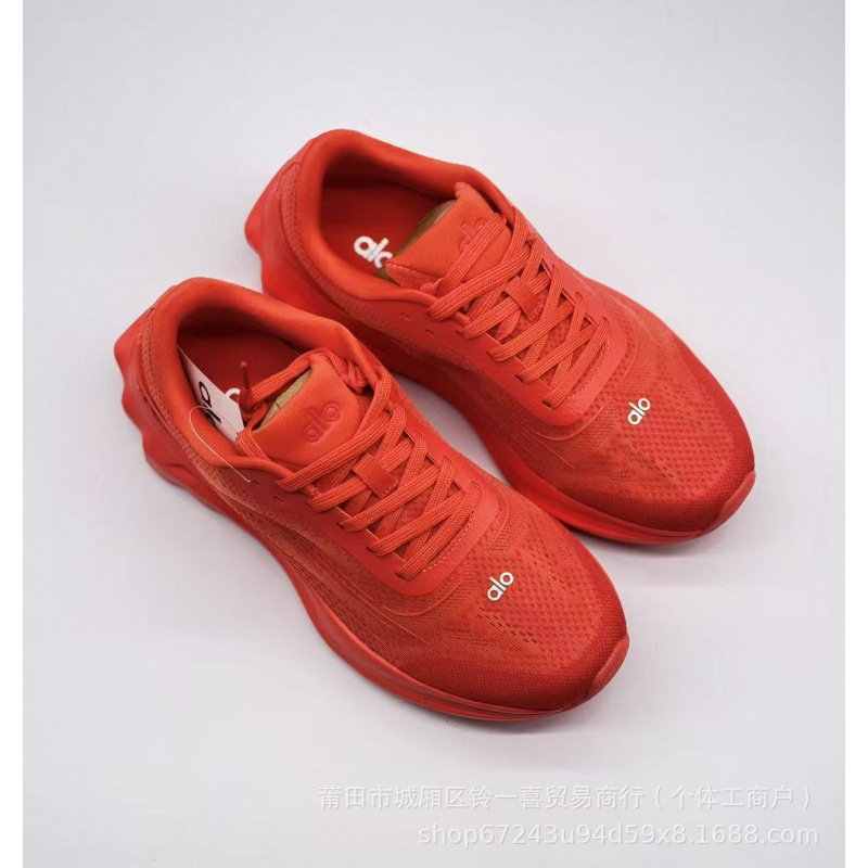 Cross-border Alo Runner Jin Zhixiu lujoso ligero conjunto completo de zapatos deportivos casuales de malla transpirable ultraligero para hombres y mujeres