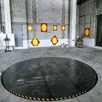 Avtomobil fırlanan platformaları factories, electric circular rotating