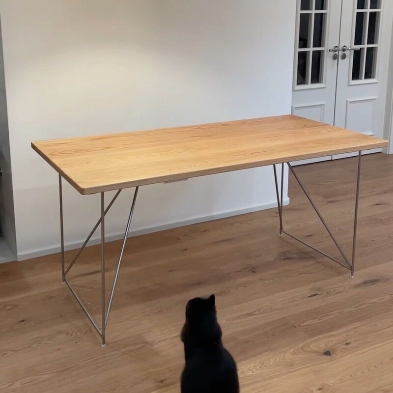 Nordic Solid Wood Desktop Computer Desk, Simple Home Office Desk, Bedroom Desk, Large Board Table, Modern Long Table Nordic Solid Wood Desktop Computer Desk, Simple Home Office Desk, Bedroom Desk, Large Board Table, Modern Long Table