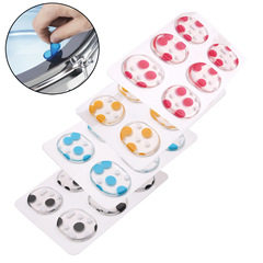 6 pack drum silencer pads silicone self-adhesive drum snare drum silencer pads dumb drum pads shock-absorbing pads silencer stickers