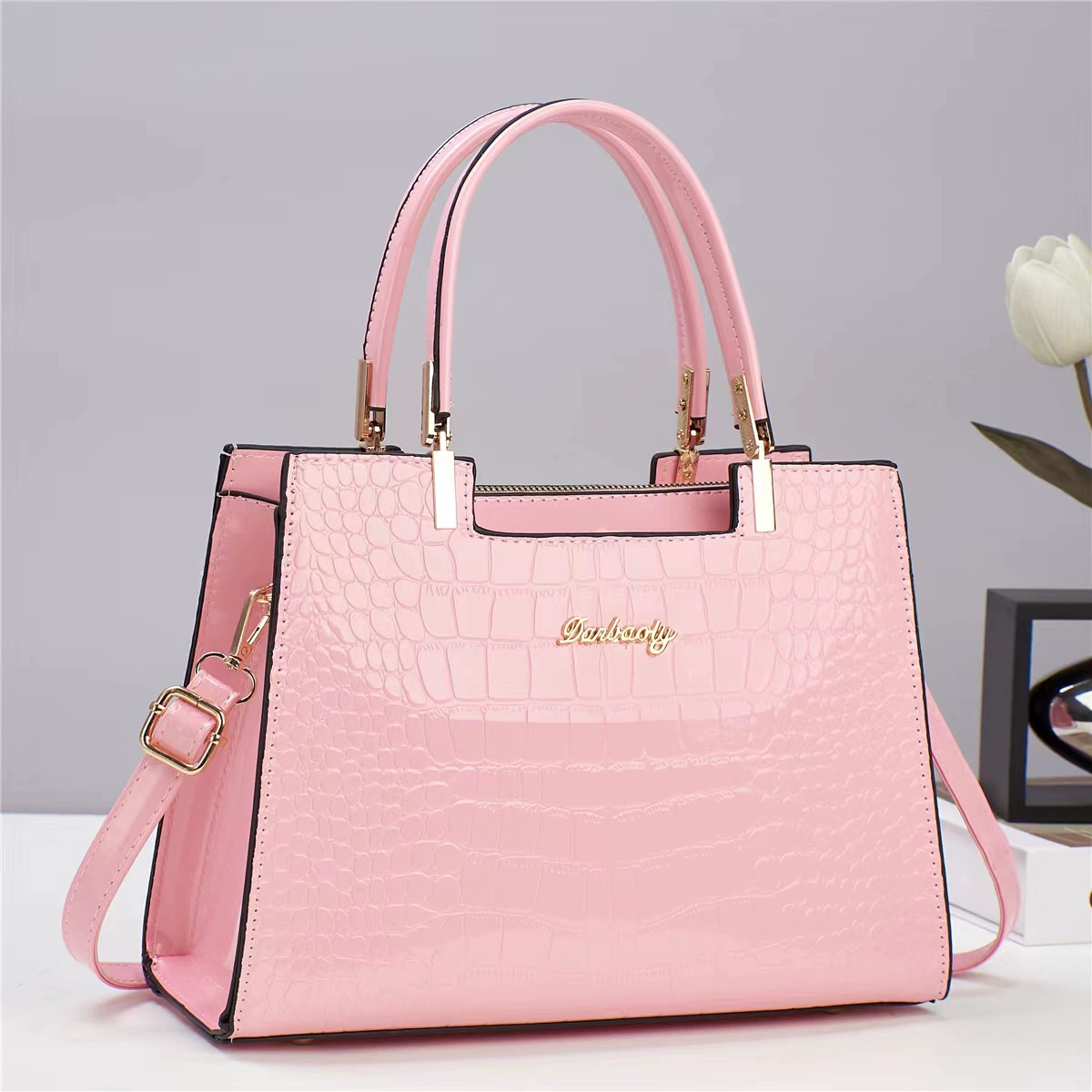 One-Shoulder Bag, summer fashion, structured rectangular 23×17×12 cm, multi-color options