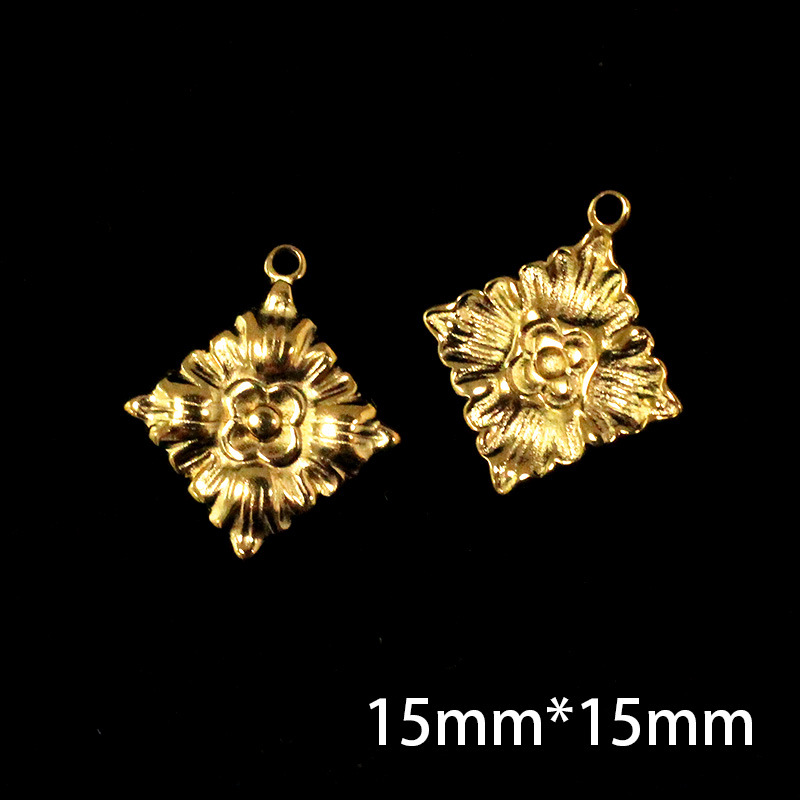 13g Weight DIY Jewelry Accessories Classification 1 Piece Quantity Stainless Steel Material Eye Pattern Plating Design Fashion Style 1 Piece Stainless Steel Eye 8