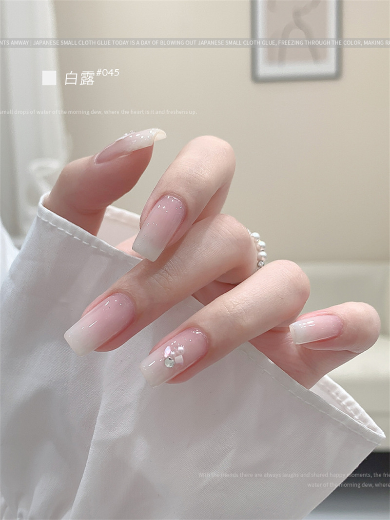 KaSi fototerapia Esmalte de uñas pegamento 2023 nueva primavera y el verano popular blanco lechoso nude rojo cereza salón especial