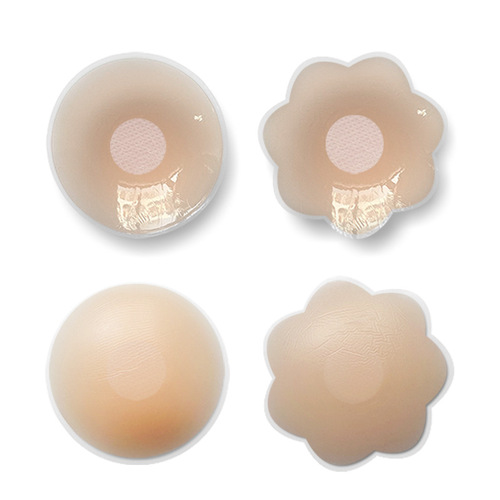 Silicone Nipple Pad Anti-Bump Bra Pad Nipple Patch Anti-Slip Areola Patch Invisible Silicone Lifting Bra Pad Thin Model