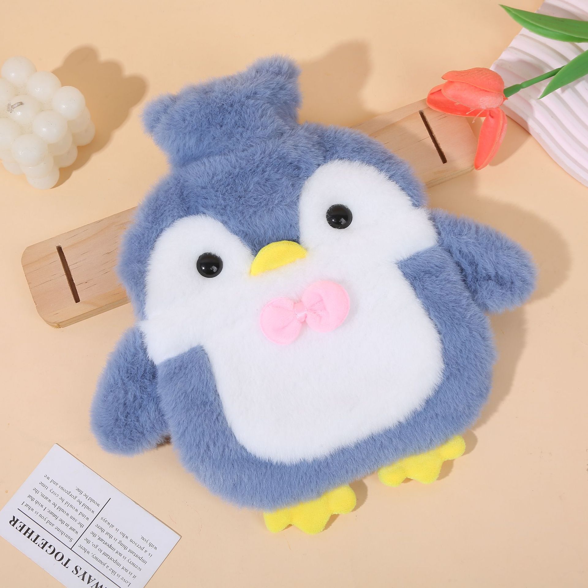 Calentador de Manos Recargable con Dibujos Animados de Peluche y PVC image 9