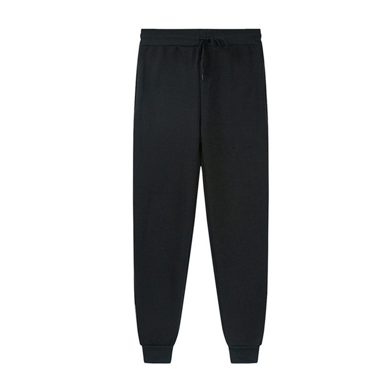 [En stock] fuente de fábrica pantalones de chándal al por mayor transfronterizo comercio exterior otoño e invierno lana hombres y mujeres pantalones deportivos casuales pantalones de chándal