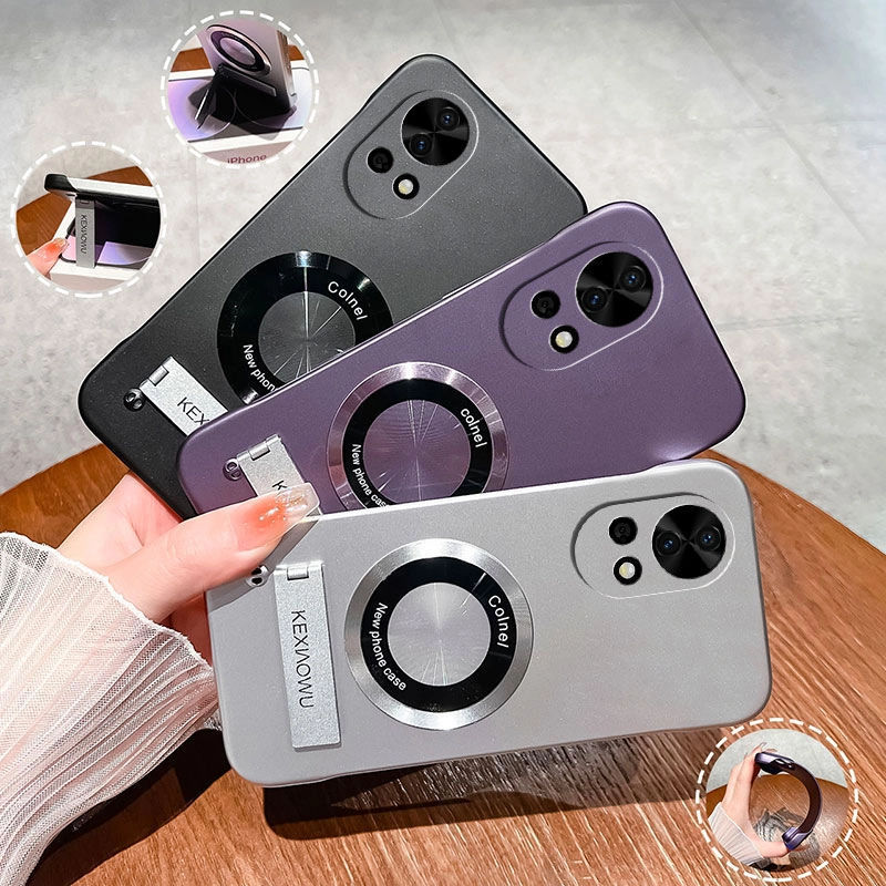 Suitable for Huawei Nova13 Ultra-thin Borderless Practical Anti-drop Protective Case with Bracket Advanced Sense Phone Case