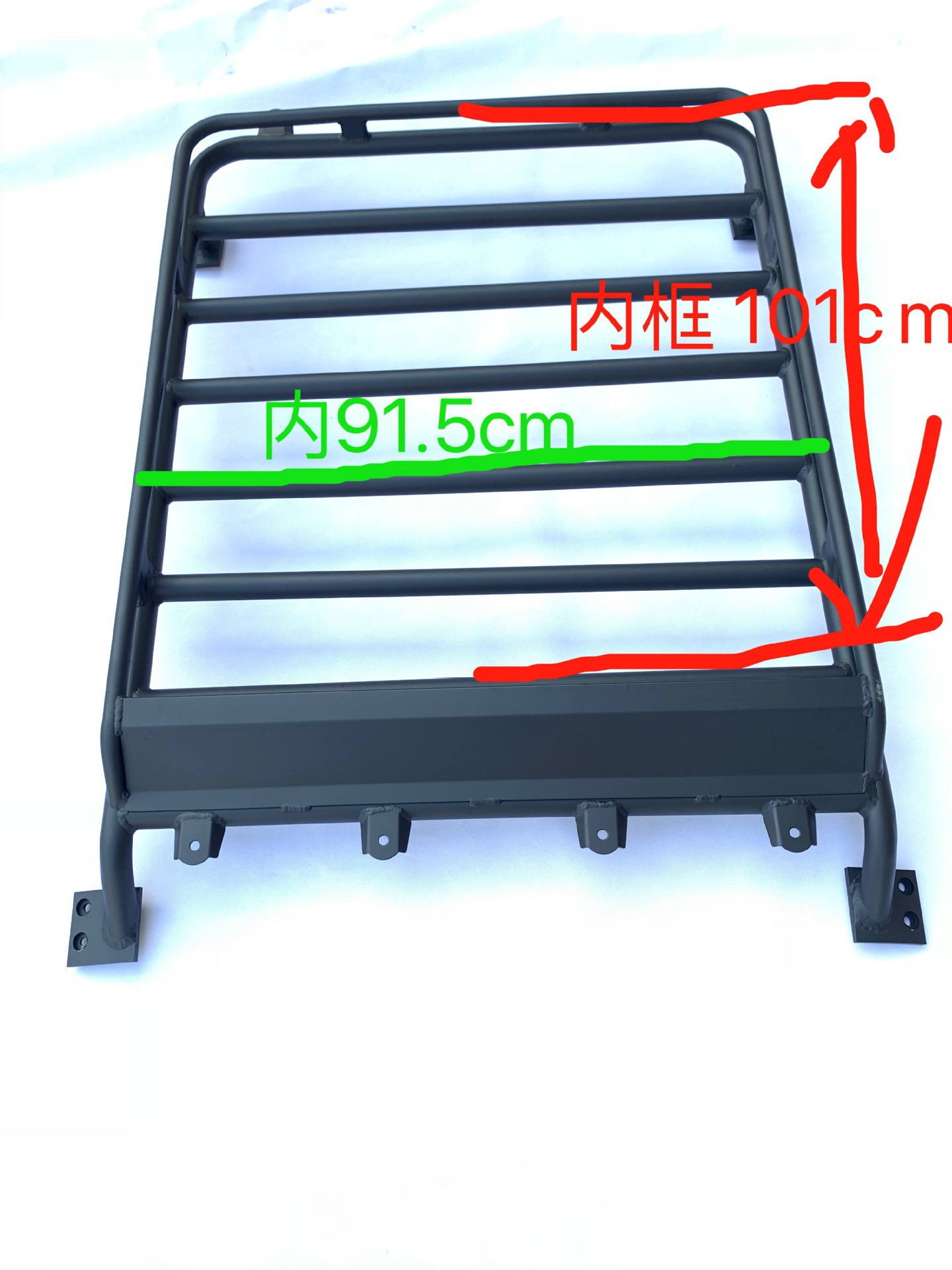 Suitable for 1998+ Suzuki Jimny Jimny Aluminum Magnesium Alloy Jb23 Jb43 Roof Rack Luggage Frame