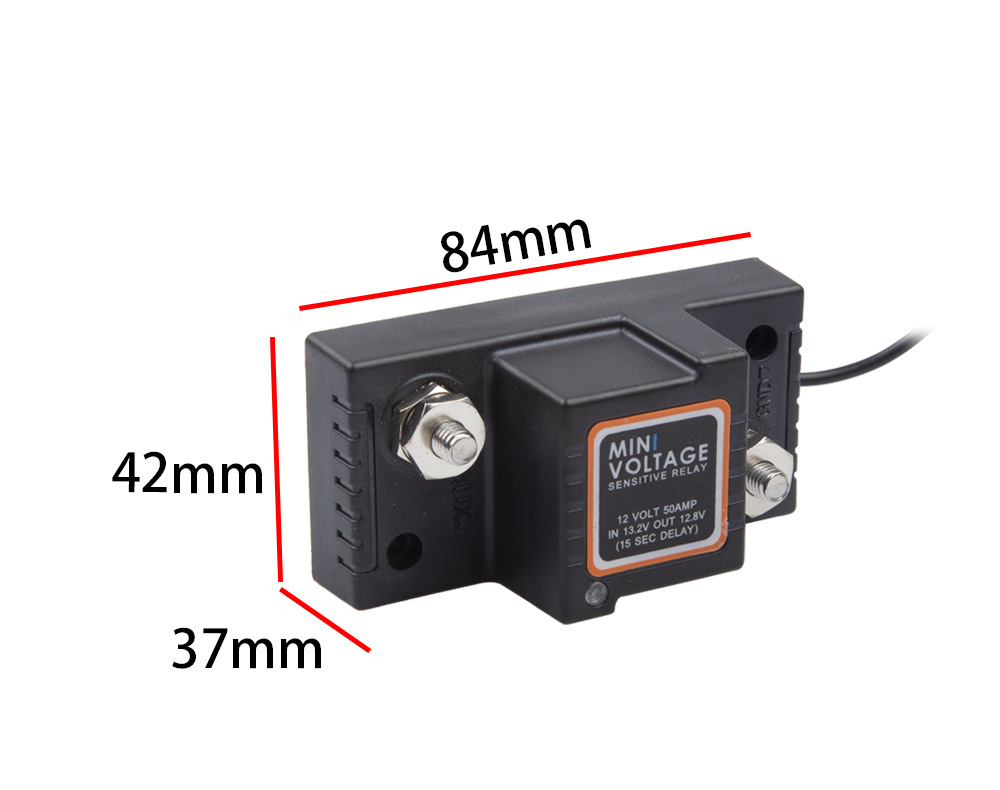 Motorcycle Kart Car Dual Battery Isolator Intelligent Dual Battery Modification Controller Mini Vsr