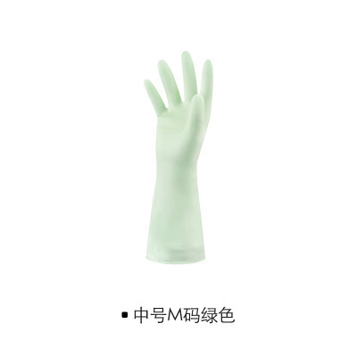 Invierno impermeable guantes calientes hogar espesado látex lavandería limpieza del hogar forro polar antideslizante lavavajillas guantes