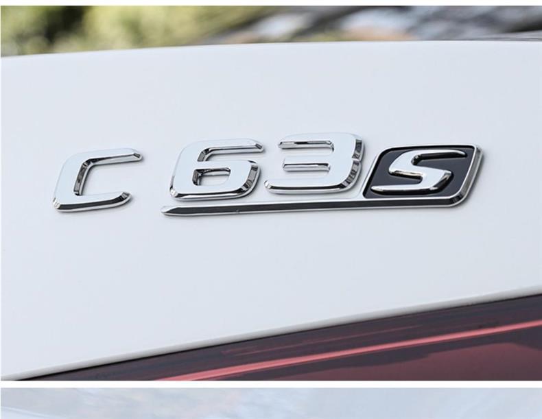 Mercedes-Benz 4MATIC AMG E300L GLC300L C200L tail emblem, lettering, and car stickers