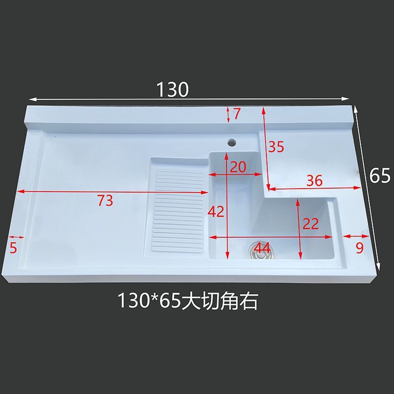 クォーツストーンバルコニー一体型洗濯シンクカッティングコーナーシンクバルコニーランドリーカウンタートップ家庭用洗濯シンク|undefined