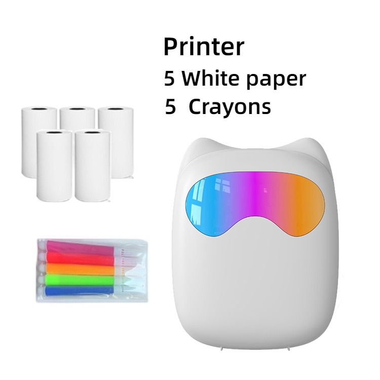 Nuevo adhesivos transfronterizos C37 impresora térmica portátil pequeña de bolsillo para estudiantes mini impresora de errores