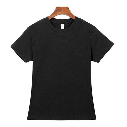Internet celebrity thread short-sleeved T-shirt for women in summer new slim and versatile T-shirt slim round neck top base shirt