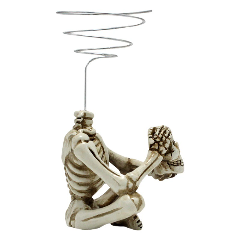 Хэллоуин подарок череп кронштейн голова призрака Сад Двор фестиваль призраков украшения голова черепа украшения из смолы в наличии партия