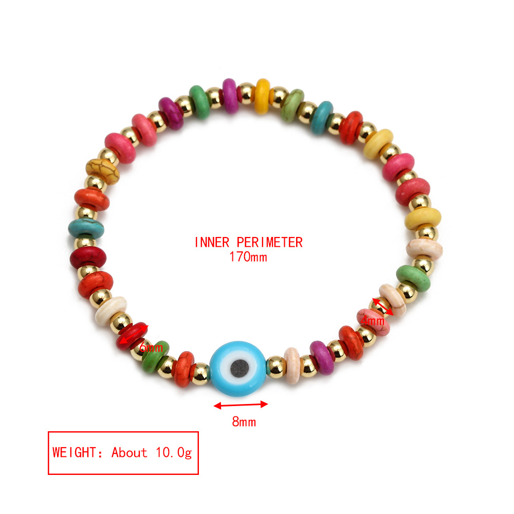 Fashion Eye turquoise Plating Bracelets 1 Piece