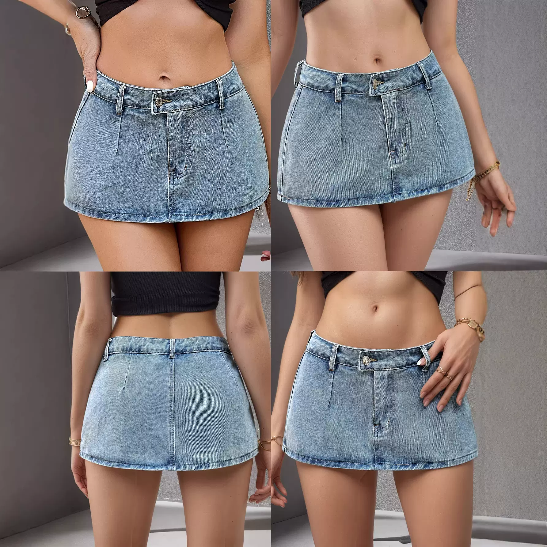 跨境2026欧美新款短裙短裙2026秋冬款短裙2026