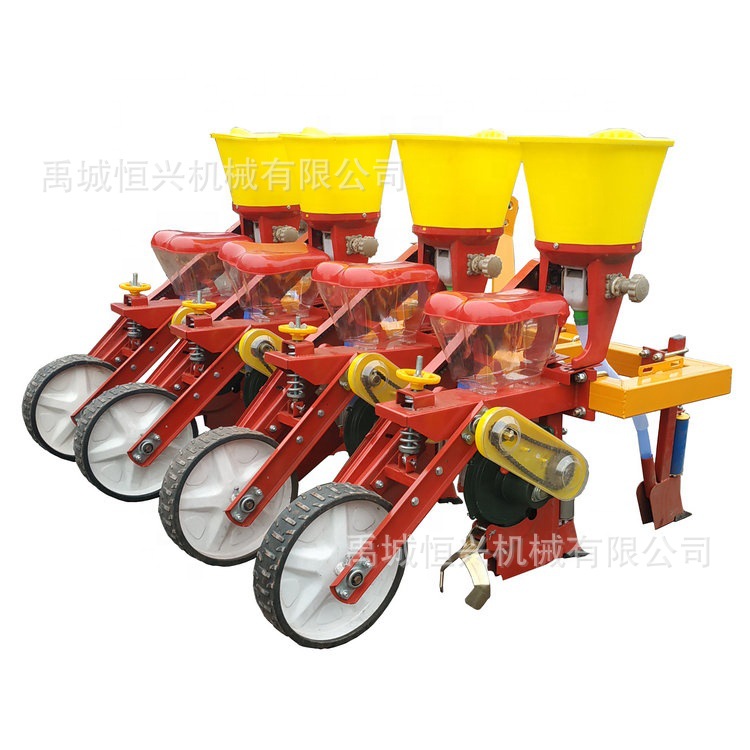 拖拉机后悬挂3行玉米精播机玉米播种机价格玉米播种机配件