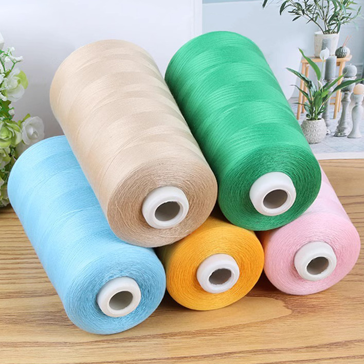 Large Roll Sewing Thread Household Sewing Thread 18000 Yards Pagoda Line 402 High Speed Polyester Thread Garment Sewing Thread Roll