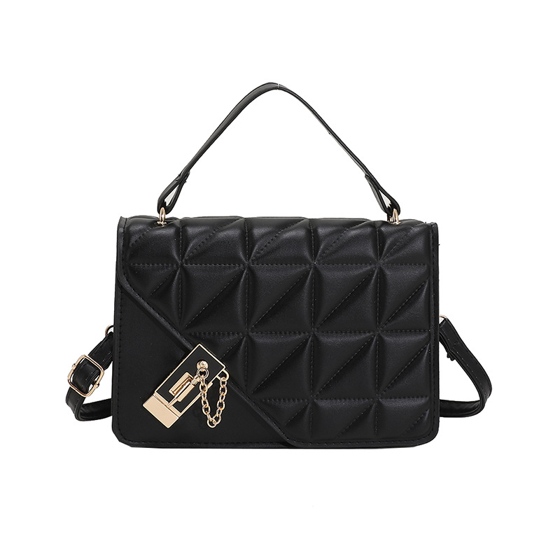 Bolso de mujer 2022 bolso popular de moda del todo fósforo color sólido indentación rombo ins hombro bolsa de mensajero al por mayor