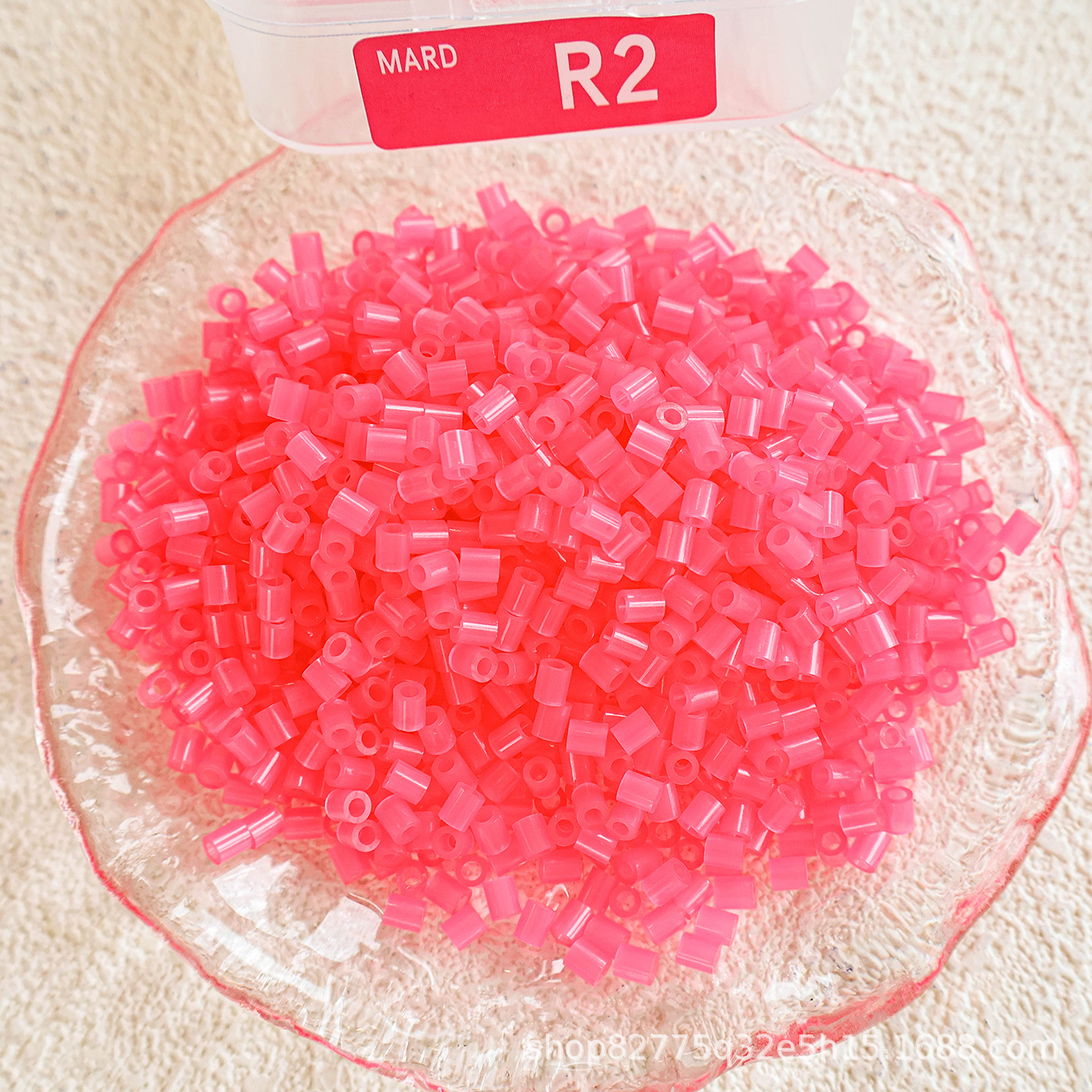 Recarga de Cuentas de Fusión DIY 250g de Plástico PE
