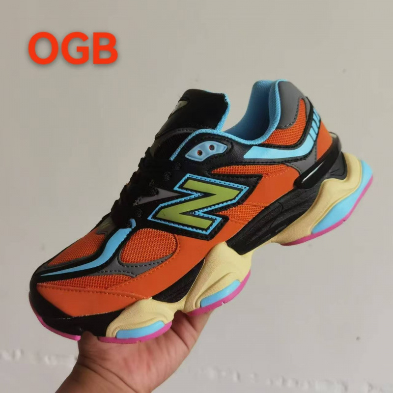 New Balance NB9060 zapatos de corrida retrógrados para hombres y mujeres con alta transpiración a prueba de agua.
