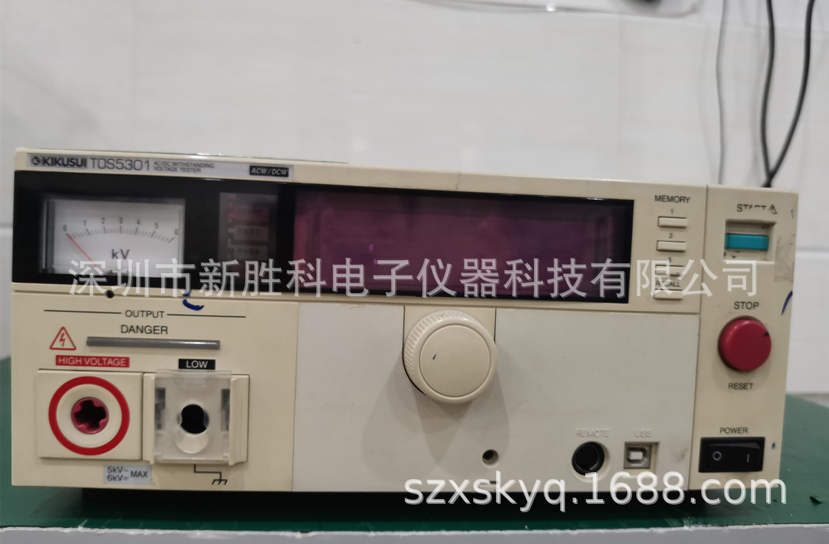 TOS5301安规测试仪 菊水TOS5301 TOS5302耐压绝缘电阻测试仪