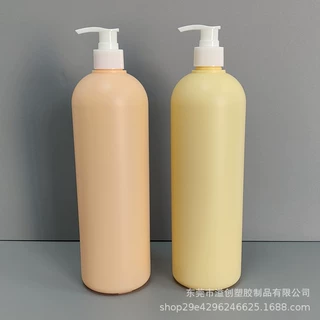 1000ml塑料洗护乳液瓶2斤装洗发水空分装瓶沐浴露瓶洗手液按压瓶