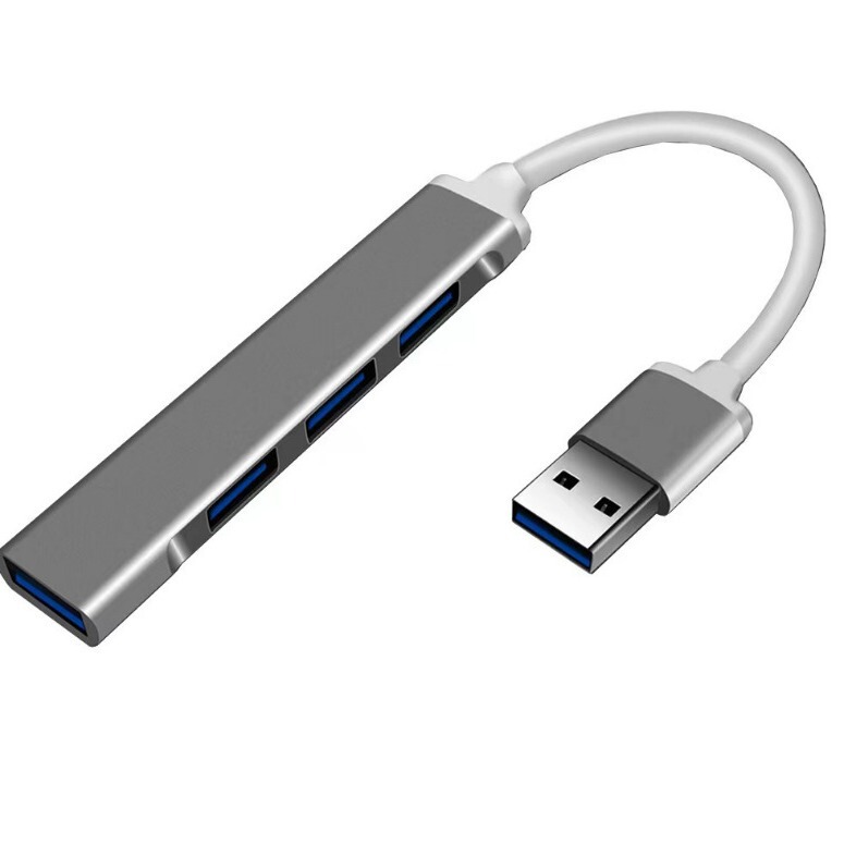 Factory direct high-speed USB 3.0 HUB HUB four ultra-thin HUB rectangular USB expansion