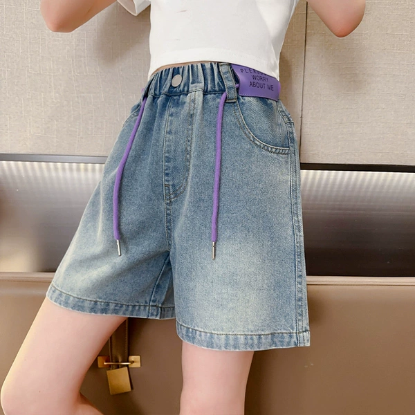 Purple shorts