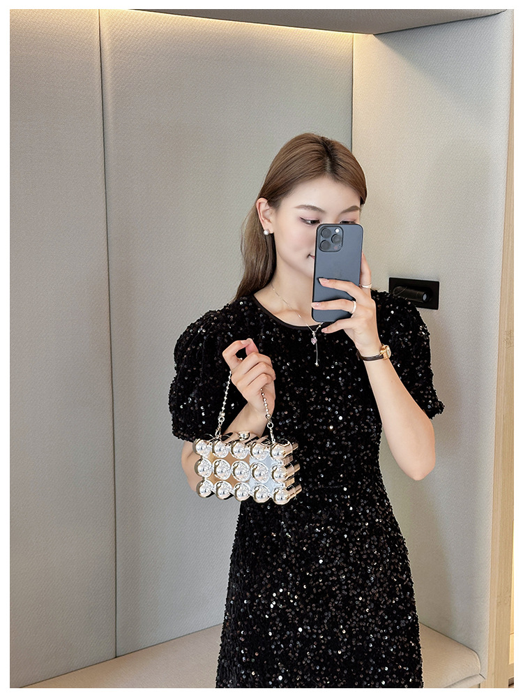 Acrylic bag 2025 New style, European and American cross-border single-shoulder fashionable design women's chain box bag undefined