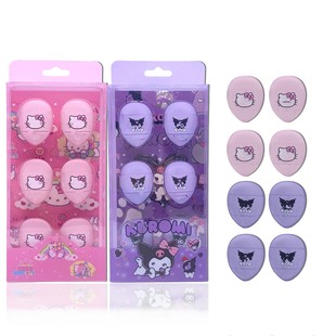 Cross-Border Cartoon Pink Cat Cullo Thumb Air Cushion Puff Finger Puff Fingertip Mini Slippers Beauty Sponge