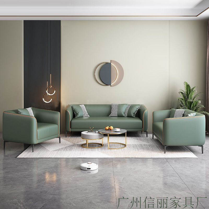 科技布沙发小户型网红款客厅服装店出租房双人三人轻奢复古小沙发|undefined