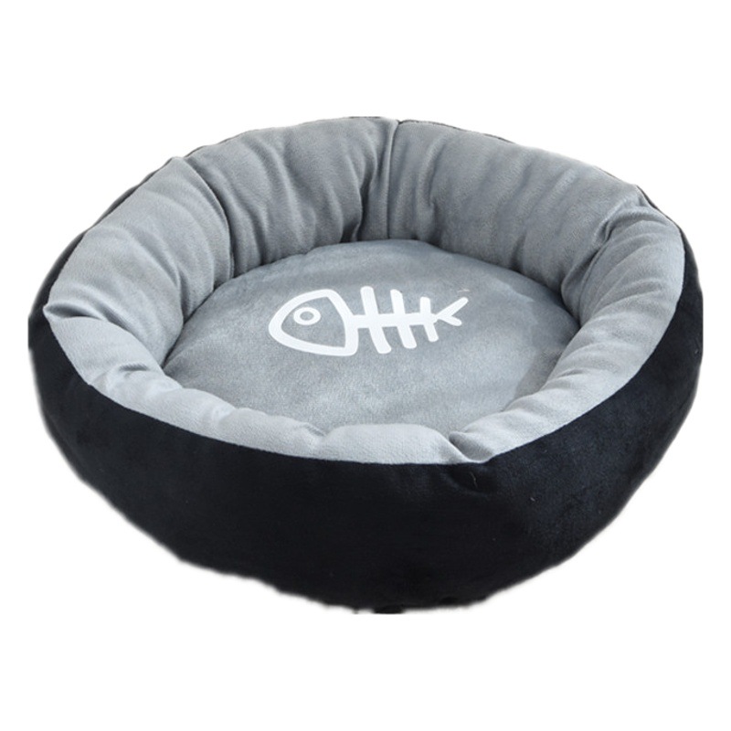 Internet Celebrity huevo pastel gato nido casa gato cuatro estaciones Universal Pet perro perrera gatito nido cama Otoño e Invierno engrosada gato nido estera