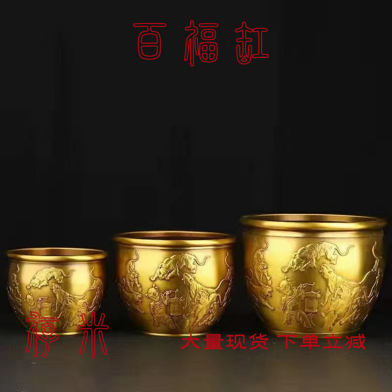 金属工艺品厂聚宝盆铜葫芦元宝 文昌塔菩提塔香炉鼎百福缸 教堂钟