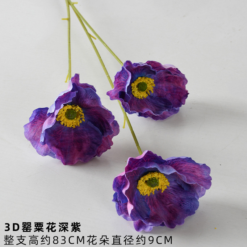 Flor artificial Monet Garden Wind Series Auditorio de bodas Guía de ruta Decoración de bodas Flor falsa Pintura al óleo Estilo Sense avanzado