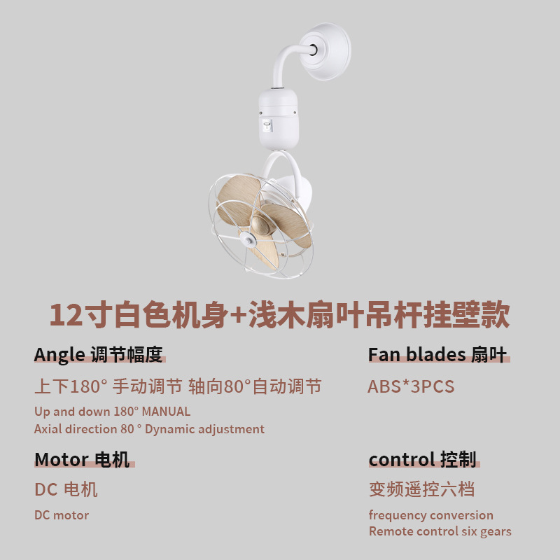 12inch 흰색 + 밝은 색상의 붐 벽걸이형 모델