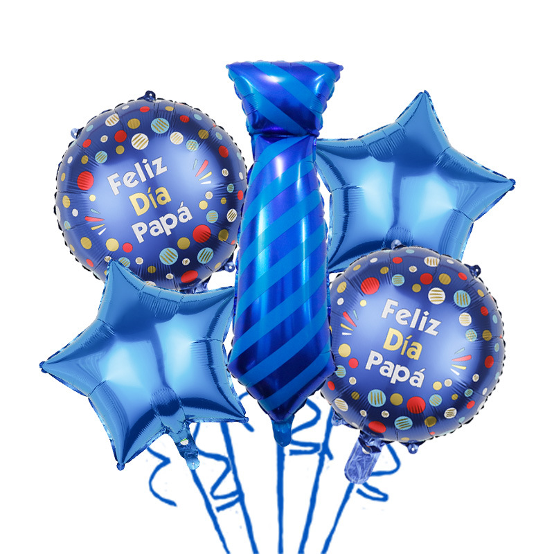 Aluminum Film Material Father's Day Letter Aluminum Film Party Balloons